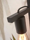 GOOD&MOJO Wandlamp Flores - Bamboe Zwart - 30x18x52cm - Binnen