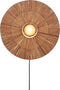 GOOD&MOJO Wandlamp Iguazu - Jute - Ø55cm - Binnen