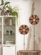 GOOD&MOJO Wandlamp Iguazu - Jute/Zwart - Ø40cm - Binnen