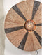 GOOD&MOJO Wandlamp Iguazu - Jute/Zwart - Ø40cm - Binnen