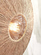 GOOD&MOJO Wandlamp Iguazu - Jute Zwart - Ø55cm - Binnen