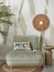GOOD&MOJO Wandlamp Iguazu - Jute Zwart - Ø55cm - Binnen