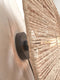GOOD&MOJO Wandlamp Iguazu - Jute Zwart - Ø55cm - Binnen