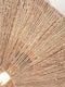 GOOD&MOJO Wandlamp Iguazu - Jute Zwart - Ø55cm - Binnen