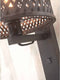 GOOD&MOJO Wandlamp Java - Bamboe Zwart - 30x22x52cm - Binnen Modern