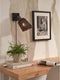 GOOD&MOJO Wandlamp Java - Bamboe Zwart - Ø15cm - Binnen Modern