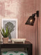 GOOD&MOJO Wandlamp Java - Bamboe Zwart - Ø15cm - Binnen Modern