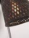 GOOD&MOJO Wandlamp Java - Bamboe Zwart - Ø15cm - Binnen Modern