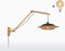 GOOD&MOJO Wandlamp Kalimantan - Bamboe/Zwart - 105x60x55cm - Binnen Scandinavisch,Bohemian