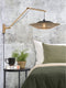 GOOD&MOJO Wandlamp Kalimantan - Bamboe/Zwart - 105x60x55cm - Binnen Scandinavisch,Bohemian