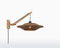 GOOD&MOJO Wandlamp Kalimantan - Bamboe Zwart/Naturel - 55x44x45cm - Binnen Scandinavisch,Bohemian