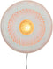 GOOD&MOJO Wandlamp Palawan - Bamboe Wit - Ø60cm - Binnen Scandinavisch,Bohemian