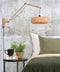 GOOD&MOJO Wandlamp Palawan - Bamboe/Zwart - 105x60x55cm - Binnen Scandinavisch,Bohemian