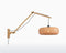 GOOD&MOJO Wandlamp Palawan - Bamboe/Zwart - 105x60x55cm - Binnen Scandinavisch,Bohemian