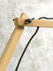 GOOD&MOJO Wandlamp Palawan - Bamboe/Zwart - 105x60x55cm - Binnen Scandinavisch,Bohemian