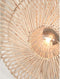 GOOD&MOJO Wandlamp Zanzibar - Rotan Wit - Ø40cm - Binnen Modern