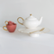 Good Morning cake stand White / gold / Porcelain