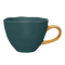 Good Morning cup Blue Green Cappuccino/tea Ø11 cm / Blue
