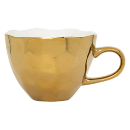 Good Morning cup Cappuccino/Tea Gold Gold / Ceramic