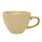 Good Morning cup Cappuccino/Tea, Rattan Yellow / Ceramic