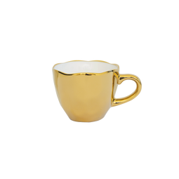 Good Morning cup Espresso Gold Gold / Ceramic