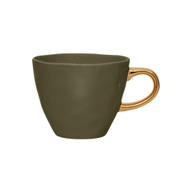 Good Morning cup Fir Green Coffee Ø8 cm / Green