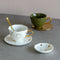 Good Morning cup Fir Green Coffee Ø8 cm / Green