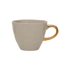 Good Morning cup Gray Morn Coffee Ø8 cm / Natural