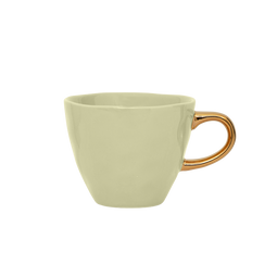 Good Morning cup Pale Green Coffee Ø8 cm / Green
