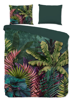 Good Morning Dekbedovertrek Marina jungle - Katoen - Multi 240x220cm