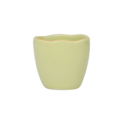 Good Morning egg cup Pale Green, Set of 2, in gift pack Green / Ceramic