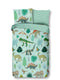 Good Morning Kids Dekbedovertrek Dinono - 140x220cm + 60x70cm - Katoen - Multi