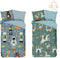 Good Morning Kids Dekbedovertrek Dream Along - 140x220cm + 60x70cm - Set van 2 stuks - Multi