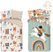 Good Morning Kids Dekbedovertrek Forest Walk - 140x220cm + 60x70cm - Set van 2 stuks - Multi