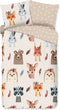 Good Morning Kids Dekbedovertrek Forest Walk - 140x220cm + 60x70cm - Set van 2 stuks - Multi