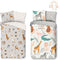 Good Morning Kids Dekbedovertrek Savanne - 140x220cm + 60x70cm - Set van 2 stuks - Multi