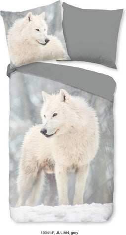 Good Morning Kinderdekbedovertrek "ijsberen" - Multi - (140x200/220 cm) - Katoen Flanel