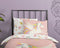 Good Morning Kinderdekbedovertrek "regenboog eenhoorn" - Multi - (140x200/220 cm) - Katoen