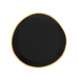 Good Morning plate Black Ø9 cm / Black