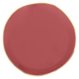 Good Morning plate Brandied Apricot Ø17 cm / Pink