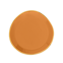 Good Morning plate Caramel Ø9 cm / Brown