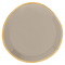 Good Morning plate Gray Morn Ø22.8 cm / Natural