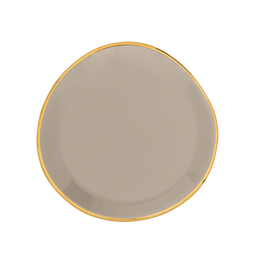 Good Morning plate Gray Morn Ø9 cm / Natural