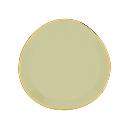 Good Morning plate Pale Green Ø9 cm / Green