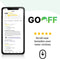 GOOFF® PILOT 3 in 1 fietshelm met afneembaar vizier - matzwart - lichtgewicht - maat L