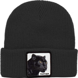 Goorin Bros - Black Panther Beanie - Black - Winter '23 Collection - Muts Heren - Muts Dames - Mutsen