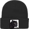 Goorin Bros - Black Panther Beanie - Black - Winter '23 Collection - Muts Heren - Muts Dames - Mutsen