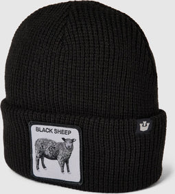 Goorin Bros - Black Sheep Beanie - Black - Winter '23 Collection - Muts Heren - Muts Dames - Mutsen