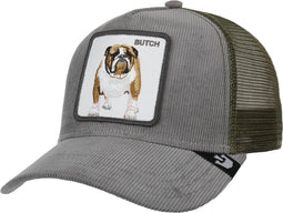 Goorin Bros Cap - Butch - WulBul - Grey Rib - One Size - Trucker Cap - Pet Heren - Petten - Caps
