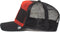 Goorin Bros Cap - Freedom - Ski Free - Black Red - One Size - Trucker Cap - Pet Heren - Petten - Caps